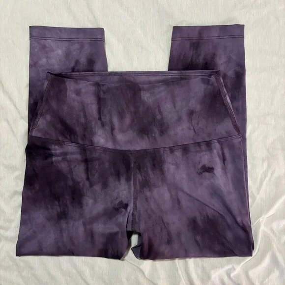 NOBULL women’s size small Purple Tie-Dye Leggings - Picture 2 of 4